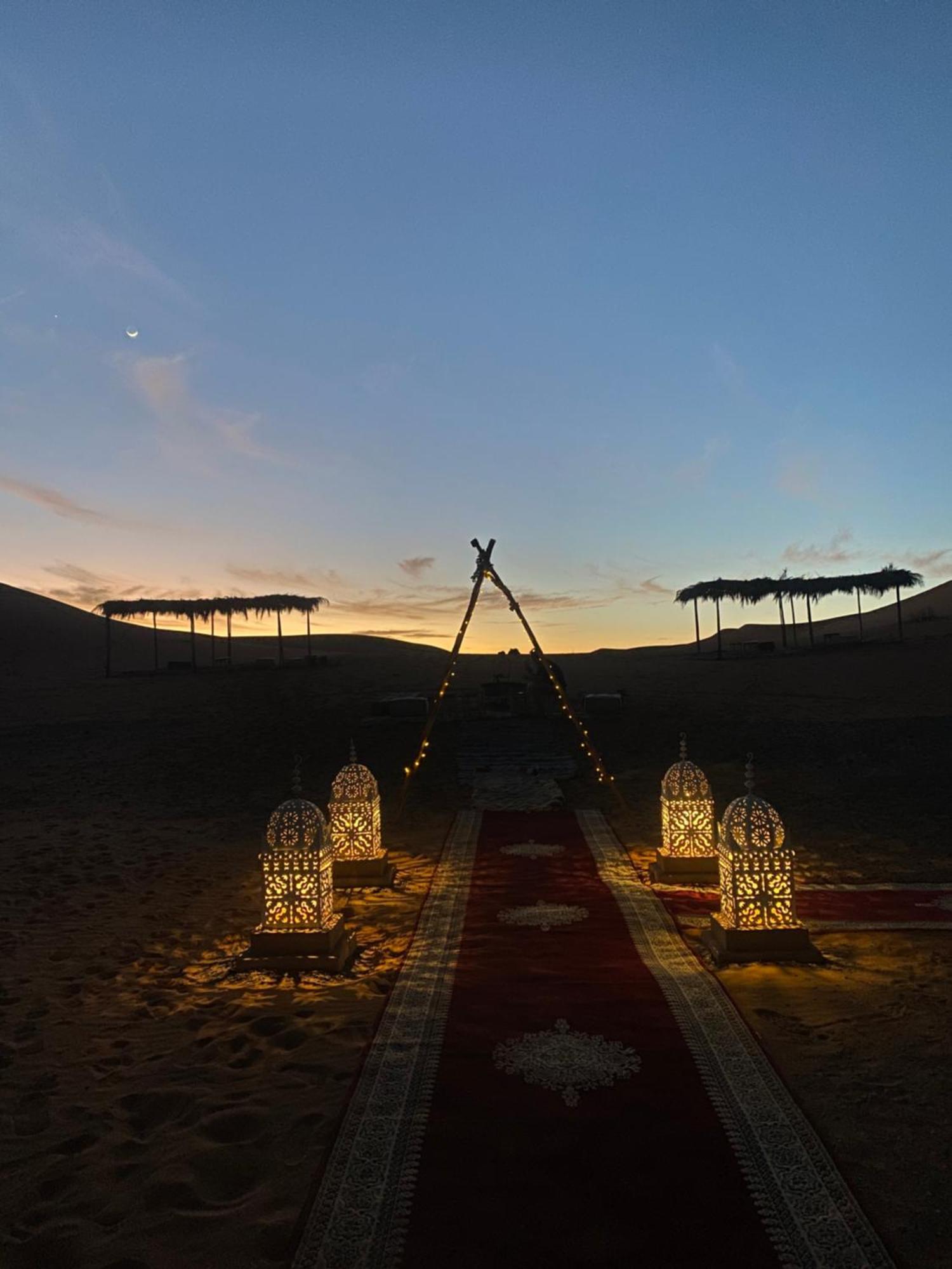 Merzouga Luxury Sahara Camps Eksteriør bilde
